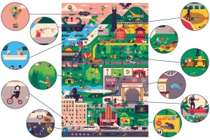 Puzzle in a Bag: And the Oscar goes to (1000) verticale puzzel