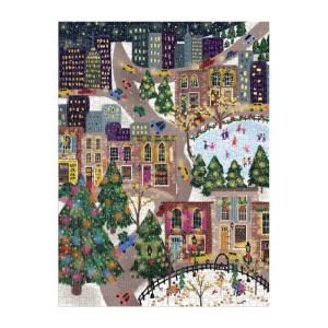 Galison: Sprakling City (1000) verticale puzzel