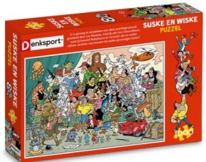 Denksport: Suske en Wiske (1000) legpuzzel