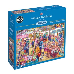 Gibsons: Village Tombola (1000) legpuzzel OP = OP