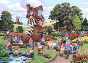House of Puzzles: Gnome and Away (500BIG) puzzel