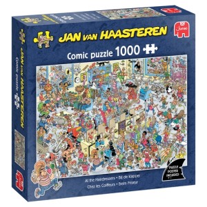 Jan van Haasteren: Bij de Kapper (1000) legpuzzel