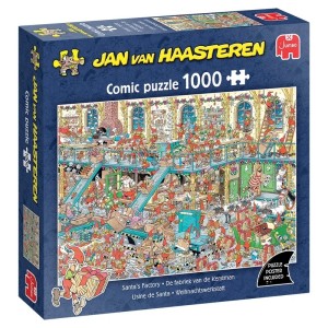 Jan van Haasteren: De Fabriek van de Kerstman (1000) kerstpuzzel