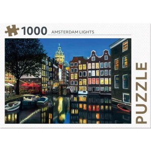 Rebo: Amsterdam Lights (1000) legpuzzel OP = OP