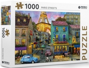Rebo: Paris Streets (1000) legpuzzel OP = OP