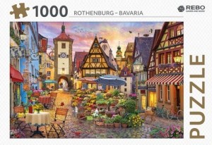 Rebo: Rothenburg (1000) legpuzzel OP = OP