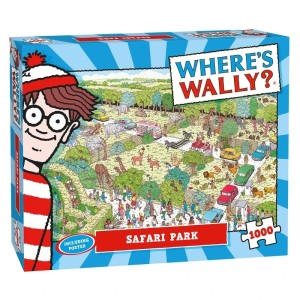 Plenty Gifts: Where's Wally - Safari Park (1000) legpuzzel