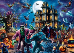 Schmidt: Halloween Night (1000) halloweenpuzzel