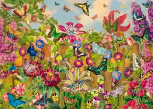 Schmidt: Enchanting Butterfly Garden (2000) legpuzzel