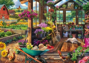 Schmidt: Garden Shed (1000) legpuzzel
