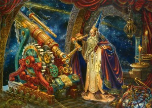 Schmidt: The Astronomer (1000) legpuzzel