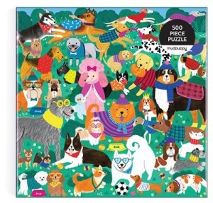 Mudpuppy: Doggone Days (500) vierkante puzzel