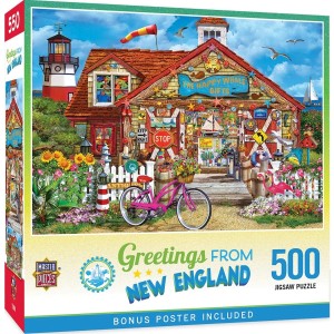 Master Pieces: New England (500) legpuzzel