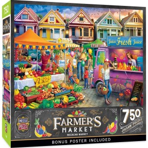 Master Pieces: Weekend Market (750) legpuzzel