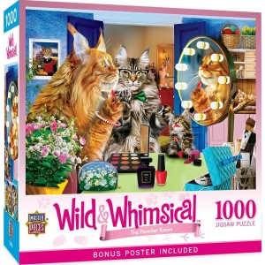 Master Pieces: The Powder Room (1000) kattenpuzzel Master Pieces: The Powder Room (1000) kattenpuzzel