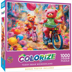 Master Pieces: Teddy Bear Wonderland (1000) puzzel Master Pieces: Teddy Bear Wonderland (1000) puzzel