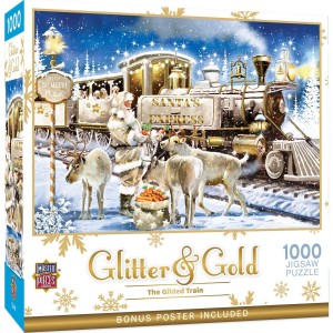 Master Pieces: The Gilded Train (1000) kerstpuzzel Master Pieces: The Gilded Train (1000) kerstpuzzel