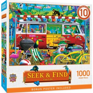 Master Pieces: Van Life (1000) legpuzzel Master Pieces: Van Life (1000) legpuzzel