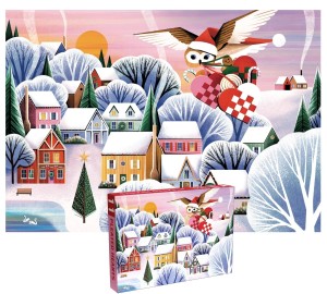 Penny Puzzle: Pleated Hearts (1000) winterpuzzel Penny Puzzle: Pleated Hearts (1000) winterpuzzel