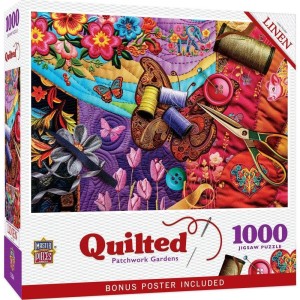 Master Pieces: Patchwork Gardens (1000) legpuzzel Master Pieces: Patchwork Gardens (1000) legpuzzel