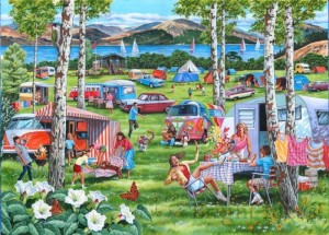House of Puzzles: Camping Chaos (500BIG) legpuzzel