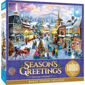 Master Pieces: Victorian Holidays (1000) kerstpuzzel