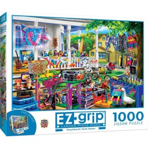 Master Pieces: Flashback Yard Sales (1000XL) Ezgrip puzzel Master Pieces: Flashback Yard Sales (1000XL) Ezgrip puzzel