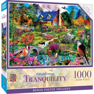 Master Pieces: Hillside Cottage (1000) legpuzzel Master Pieces: Hillside Cottage (1000) legpuzzel
