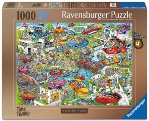 Ravensburger: Time Travel 4 Future Time (1000) legpuzzel Ravensburger: Time Travel 4 Future Time (1000) legpuzzel