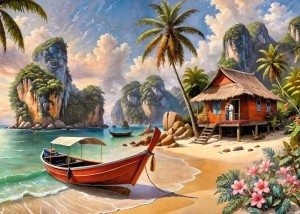 Cherry Pazzi: Thai Paradise (1000) legpuzzel Cherry Pazzi: Thai Paradise (1000) legpuzzel