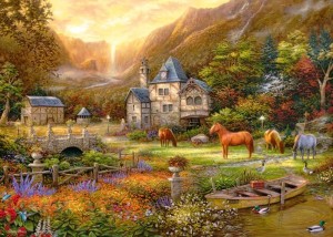 Cherry Pazzi: The Golden Valley (1000) legpuzzel Cherry Pazzi: The Golden Valley (1000) legpuzzel