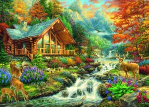 Bluebird: Alpine Serenity (500) legpuzzel Bluebird: Alpine Serenity (500) legpuzzel