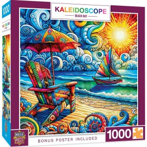 Master Pieces: Beach Day (1000) vierkante puzzel Master Pieces: Beach Day (1000) vierkante puzzel