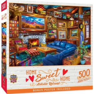 Master Pieces: Artistic Retreat (500) legpuzzel Master Pieces: Artistic Retreat (500) legpuzzel
