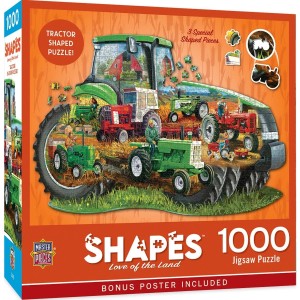 Master Pieces: Love of the Land (1000) shaped puzzel