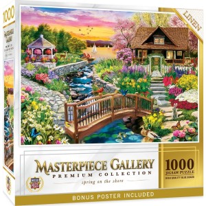 Master Pieces: Spring on the Shore (1000) legpuzzel
