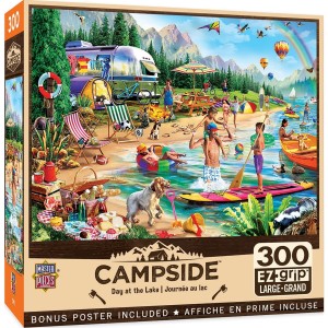 Master Pieces: Day at the Lake (300XL) legpuzzel