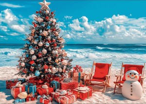 Trefl: Holiday in Paradise (500) kerstpuzzel