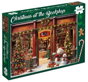 Tucker's Fun Factory: Christmas at the Bookshop (1000) kerstpuzzel