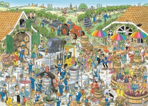 Jan van Haasteren: De Wijngaard (1000) SCHADE AAN DOOS OP = OP