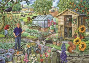 House of Puzzles: At the Allotment (1000) legpuzzel