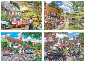 House of Puzzles: Tales From the Taverns (4x500) legpuzzels