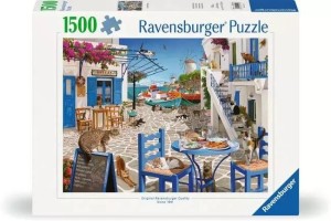 Ravensburger: Cats of Mykonos (1500) legpuzzel