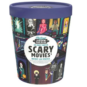 Ridley's: 50 must watch Scary Movies (1000) in bucket verpakking