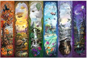 Ravensburger: The Six Portals - Rose Khan (7000) SCHADE AAN DOOS OP = OP