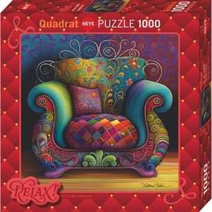 Heye: Lounge Chair (1000) vierkante puzzel