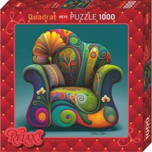 Heye: Easy Chair (1000) vierkante puzzel