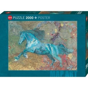 Heye: Map Horse (2000) legpuzzel