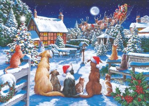 House of Puzzles: Santa Paws (500BIG) legpuzzel