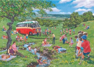 House of Puzzles: Sunday Picnic (500) legpuzzel